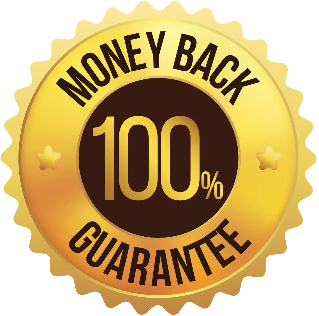 ViriFlow money back guarantee badge